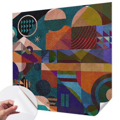 Papel de parede autocolante Arte geométrica