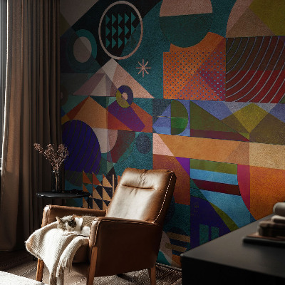 Papel de parede autocolante Arte geométrica