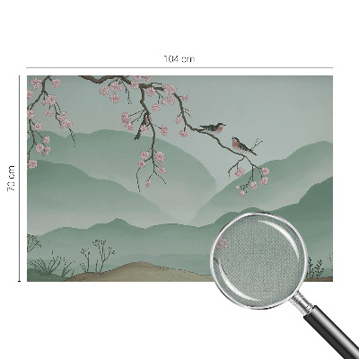 Papel de parede para criança Serenata japonesa