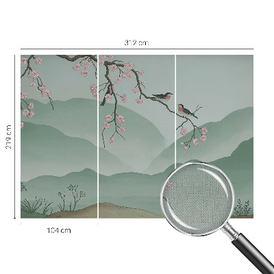 Papel de parede para criança Serenata japonesa