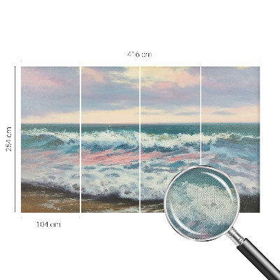 Papel de parede autocolante para sala Paisagem marinha