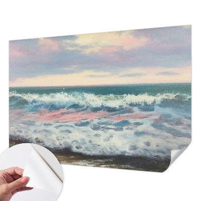 Papel de parede autocolante para sala Paisagem marinha