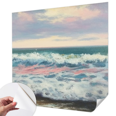 Papel de parede autocolante para sala Paisagem marinha