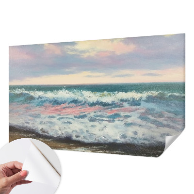 Papel de parede autocolante para sala Paisagem marinha