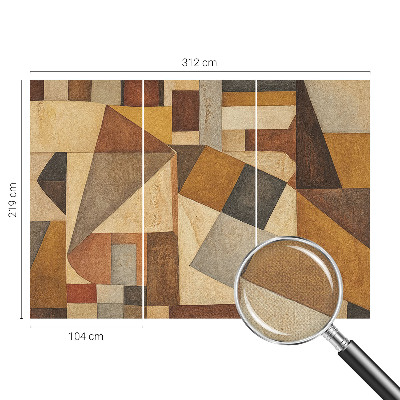 Papel de parede para criança Abstração geométrica