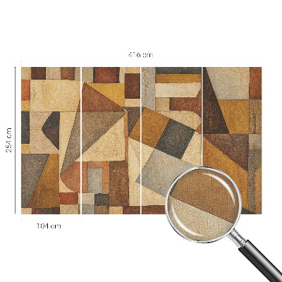 Papel de parede para criança Abstração geométrica