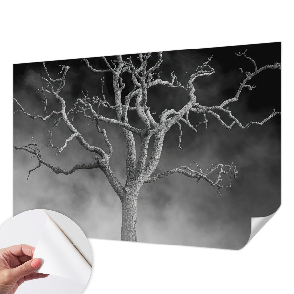 Papel de parede 3D Árvore enevoada