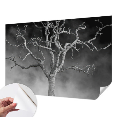 Papel de parede 3D Árvore enevoada