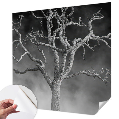 Papel de parede 3D Árvore enevoada