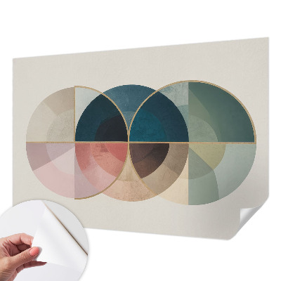 Autocolante de parede fotográfico Elegância geométrica
