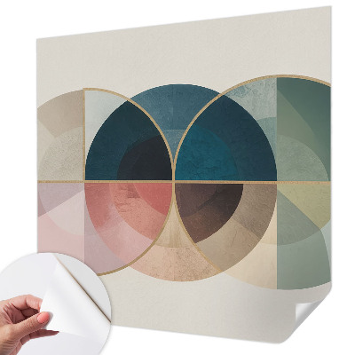 Autocolante de parede fotográfico Elegância geométrica