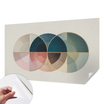 Autocolante de parede fotográfico Elegância geométrica
