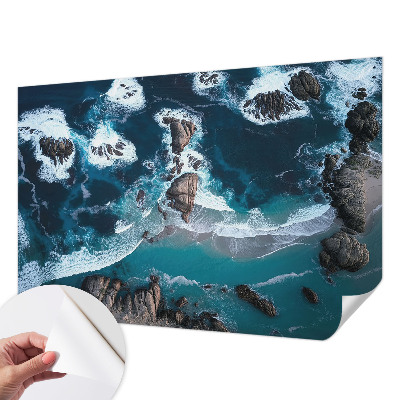 Papel de parede infantil Ondas do oceano