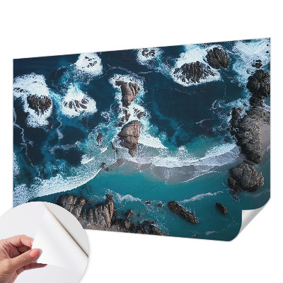 Papel de parede infantil Ondas do oceano