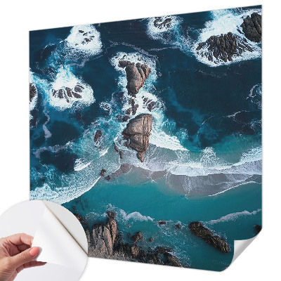 Papel de parede infantil Ondas do oceano