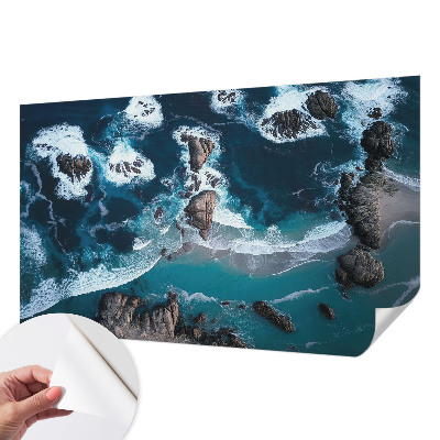 Papel de parede infantil Ondas do oceano