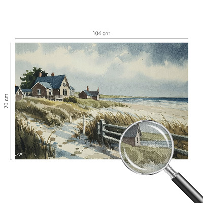 Papel de parede 3D Dunas da praia