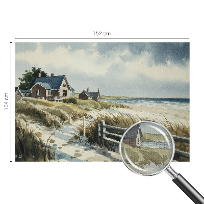 Papel de parede 3D Dunas da praia
