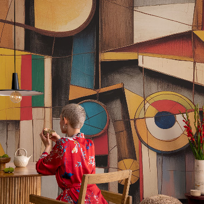 Papel de parede autocolante Padrões geométricos