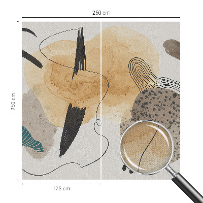 Papel de parede 3D Composição abstrata