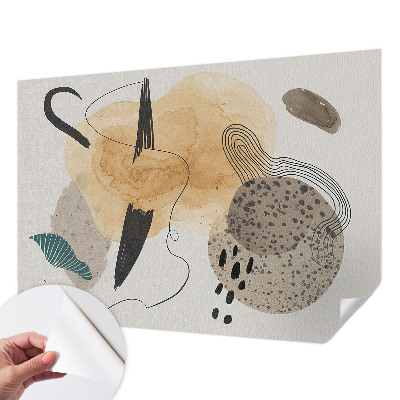 Papel de parede 3D Composição abstrata