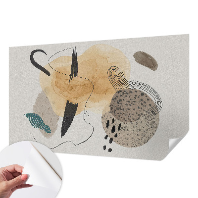 Papel de parede 3D Composição abstrata