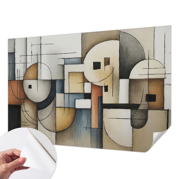 Papel de parede infantil Harmonia geométrica