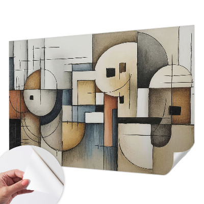 Papel de parede infantil Harmonia geométrica