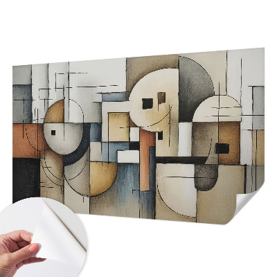 Papel de parede infantil Harmonia geométrica