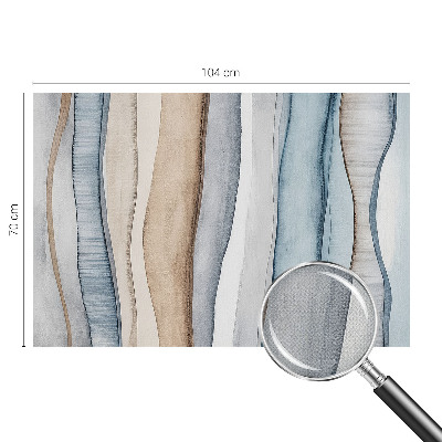 Papel de parede infantil Listras abstratas