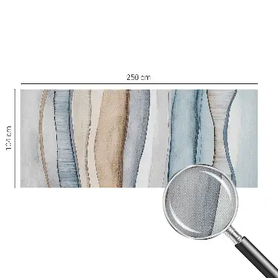 Papel de parede infantil com padrão de listras abstratas