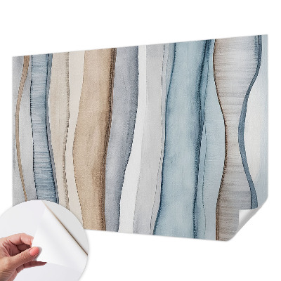 Papel de parede infantil Listras abstratas