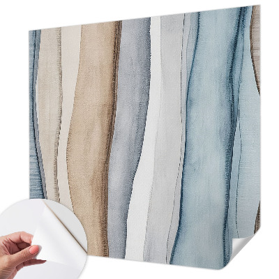 Papel de parede infantil Listras abstratas