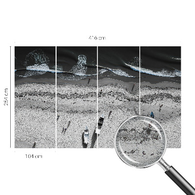 Papel de parede autocolante para quarto Tranquilidade da praia
