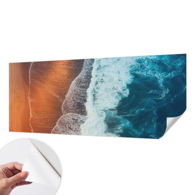 Autocolante de parede fotográfico com motivo de simbiose marinha