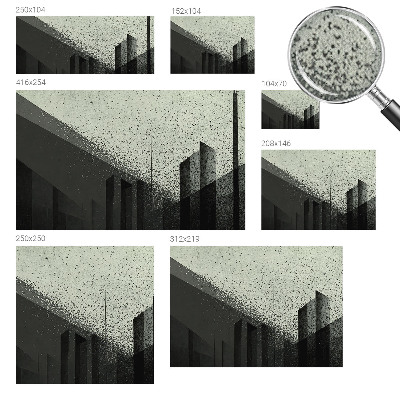 Papel de parede 3D Geometria da cidade