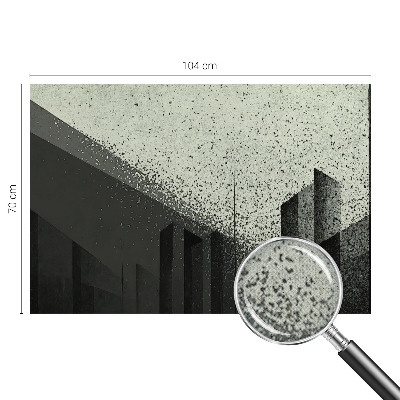 Papel de parede 3D Geometria da cidade