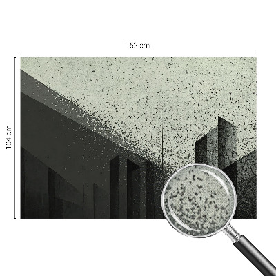 Papel de parede 3D Geometria da cidade