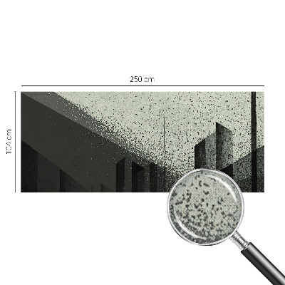 Papel de parede 3D Geometria da cidade