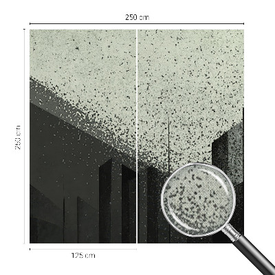 Papel de parede 3D Geometria da cidade