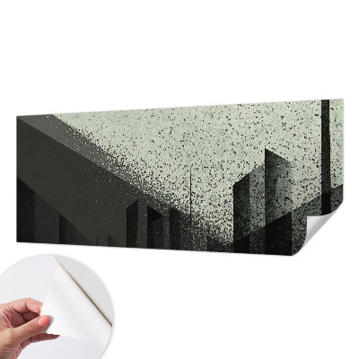Papel de parede 3D Geometria da cidade