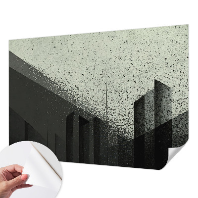 Papel de parede 3D Geometria da cidade