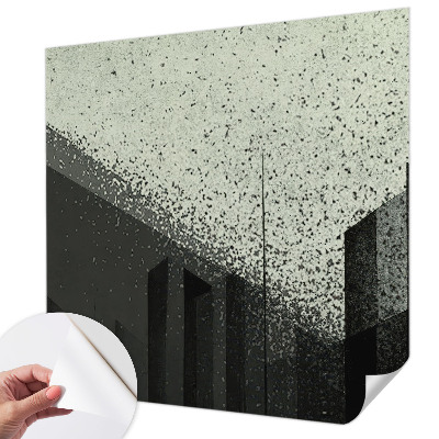 Papel de parede 3D Geometria da cidade