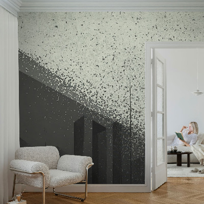 Papel de parede 3D Geometria da cidade