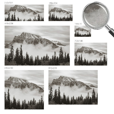Papel de parede para criança Paisagem montanhosa