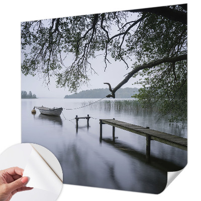 Papel de parede autocolante para sala Um lago calmo