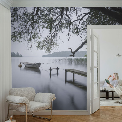 Papel de parede autocolante para sala Um lago calmo