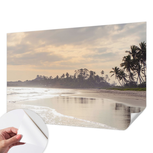 Papel de parede infantil Manhã na praia