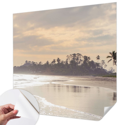 Papel de parede infantil Manhã na praia