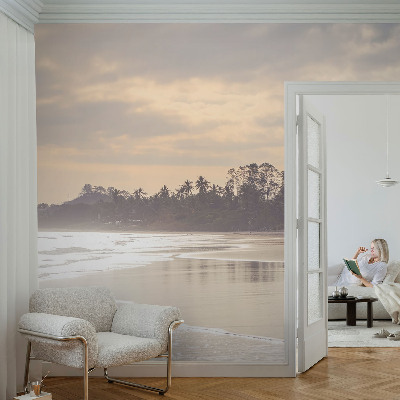 Papel de parede infantil Manhã na praia